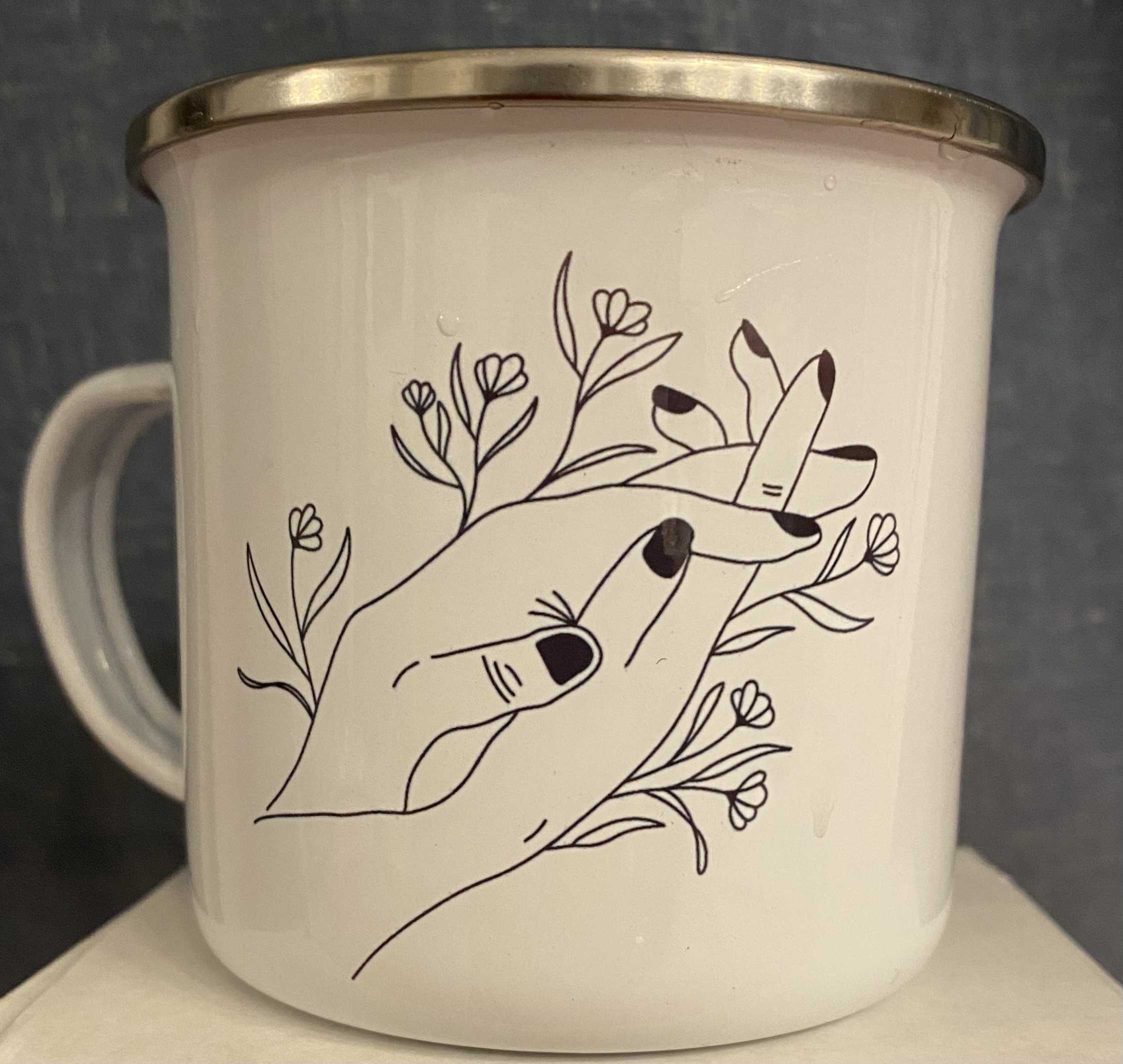 Mug émaillé