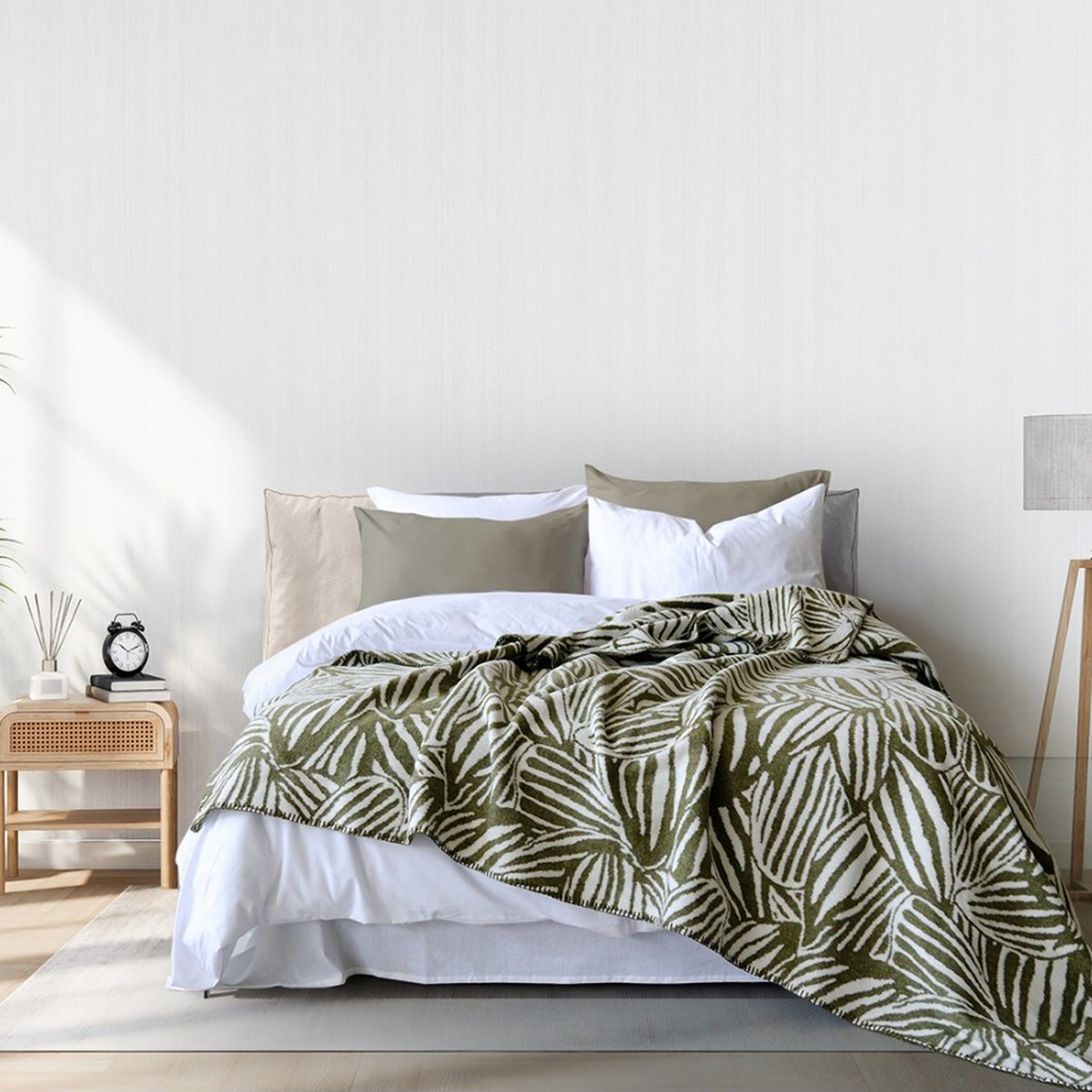 Couverture -Plaid Kaki